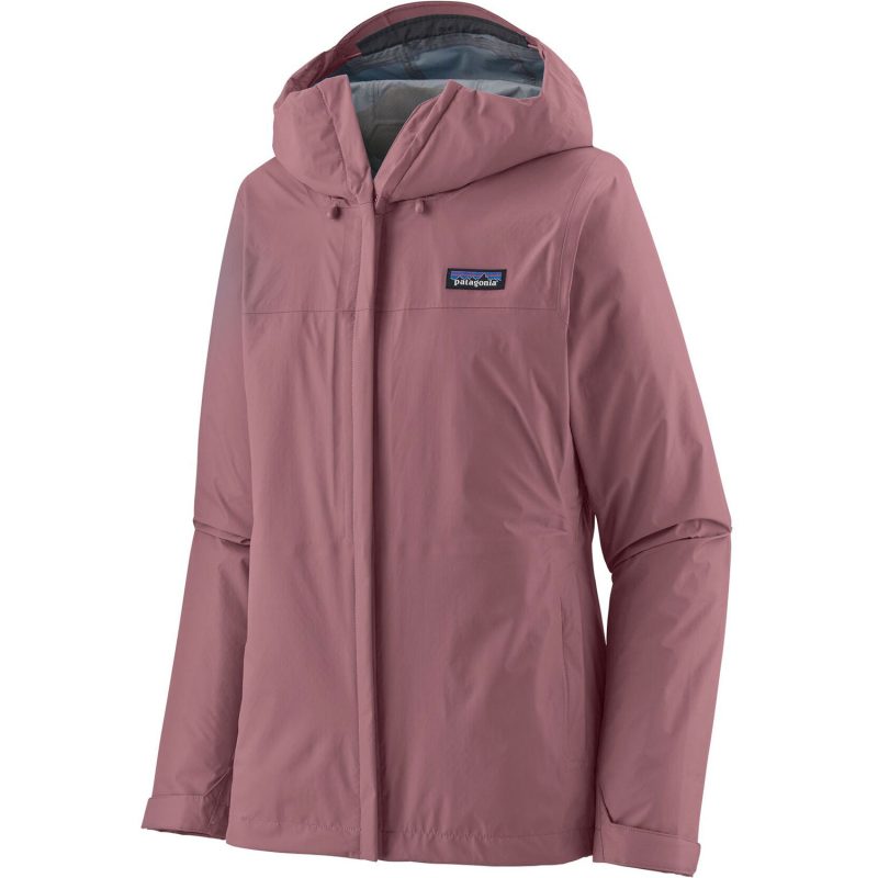 Patagonia Women's TorrentShell 3L Jacket in Evening Mauve angle