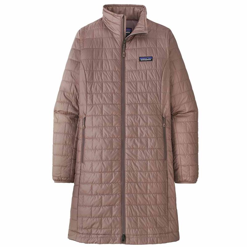 Patagonia Women's Nano Puff Parka in Stingray Mauve angle