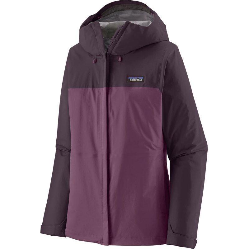 Patagonia Women's TorrentShell 3L Jacket in Night Plum angle