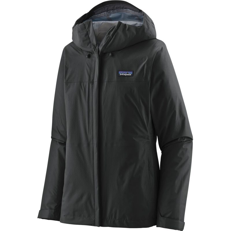 Patagonia Women's TorrentShell 3L Jacket in Black angle