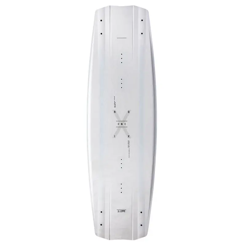 2022 Ronix One Blackout Crystal White Wakeboard – Responsive Flex and Clean Aesthetic