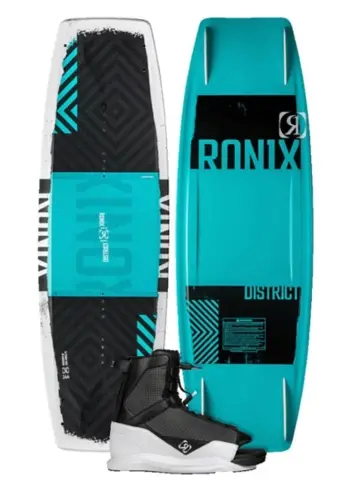 2025 Ronix District Wakeboard with Matching District Bindings