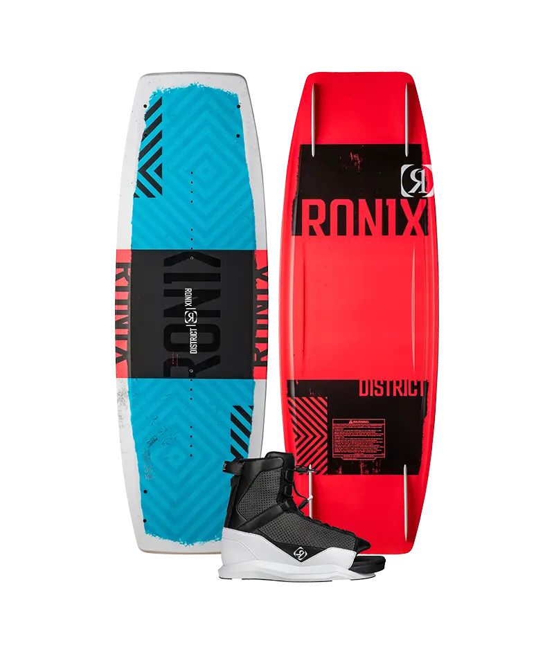 2026 Ronix District Complete Package – 129cm Board with Matching District Boots (US Sizes 5–8.5)
