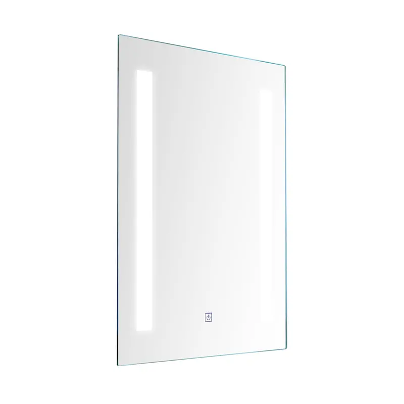 27.5-Inch LED Backlit Wall Mirror for Bathroom Vanity Use
