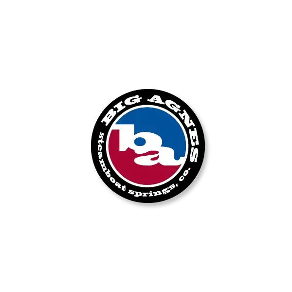 3-Inch Big Agnes Brand Logo Vinyl Sticker