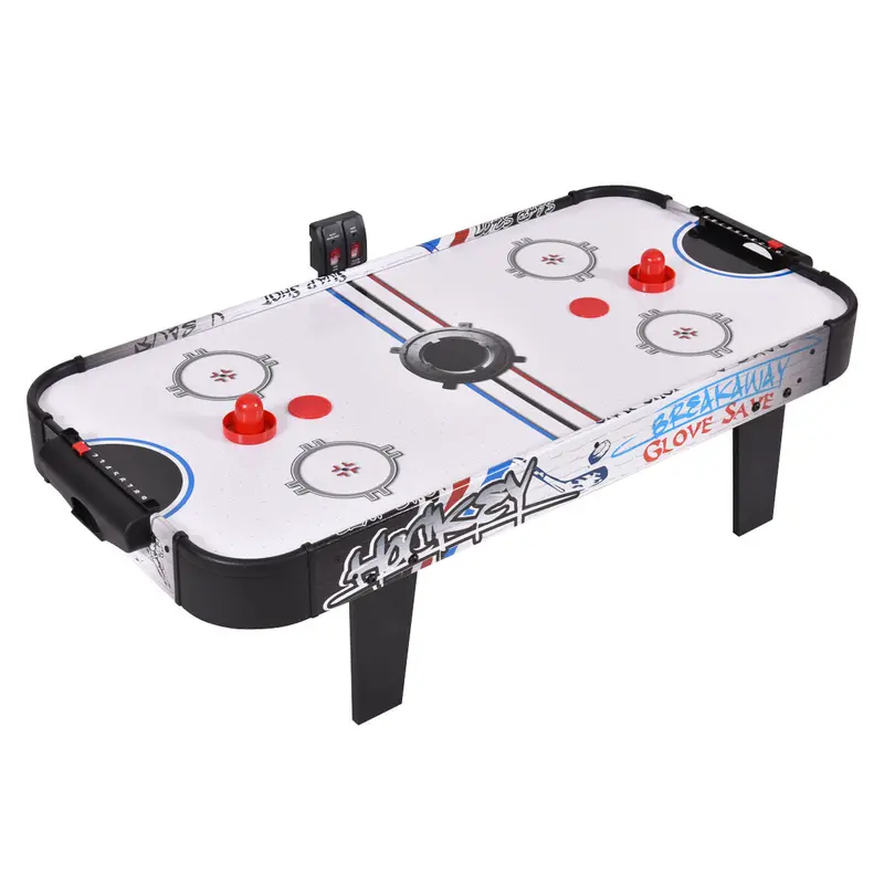 42-Inch Air-Powered Hockey Table with Dual Pushers and Scoring System