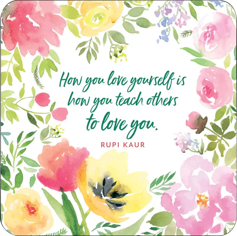 50-Card Self-Care Reflection Deck for Mindful Living