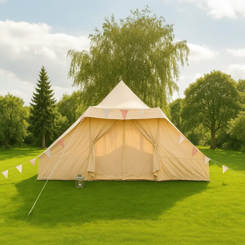 5m x 4m Touareg ‘Pro’ Tent – 360gsm Proban® Flame-Resistant Canvas | StoveMate Enabled