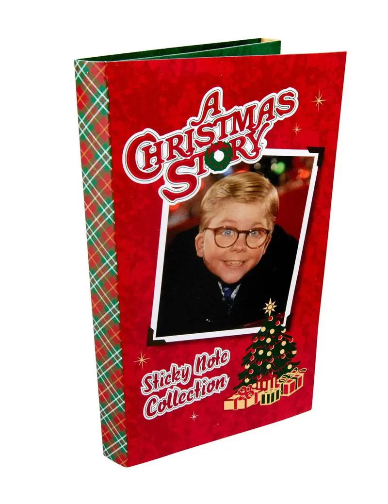 A Christmas Story Sticky Note Journal – 150-Page Holiday Collection