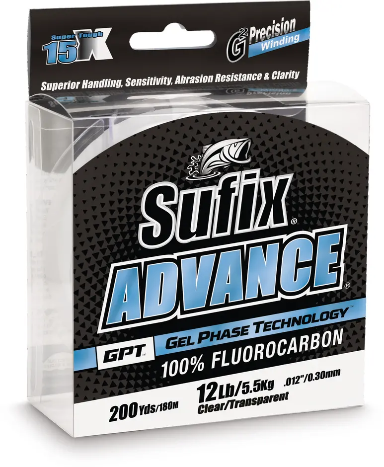 Advance Fluorocarbon Fishing Line – Low-Visibility, Abrasion-Resistant Leader Material for Clear-Water Conditions
