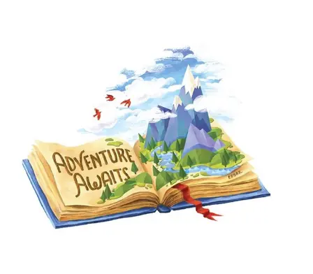 ‘Adventure Awaits’ Inspirational Sticker