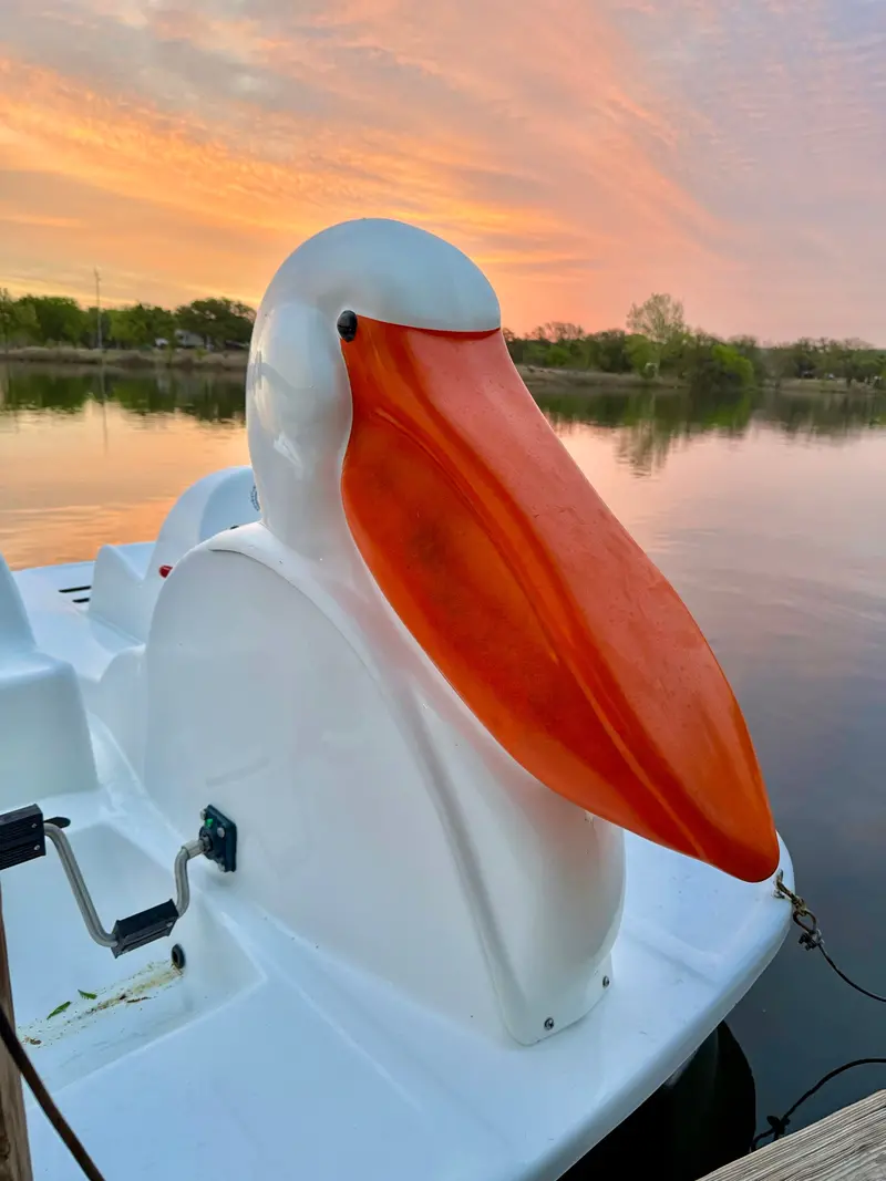 Adventure Glass Pelican-Style 4-Seat Pedal Boat Platform