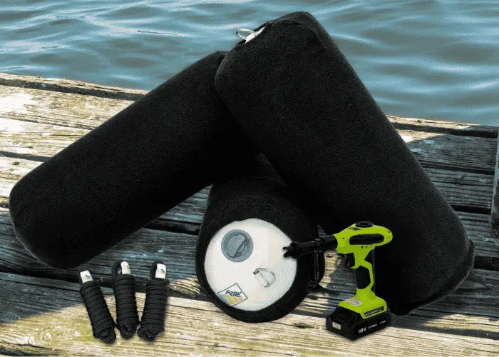 Aeré Marine Standard Fender Docking Kit – Fits 30–45 ft Boats