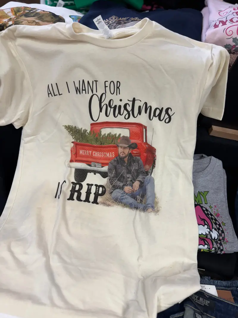 All I Want for Christmas Is RIP Humor Tee