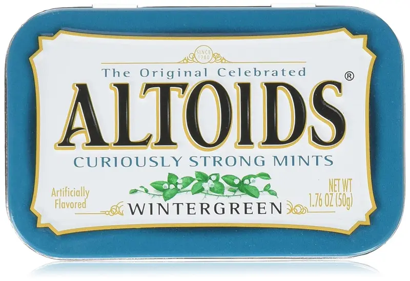 Altoids Wintergreen Mints – Refreshing Breath Freshener (1.76 oz)