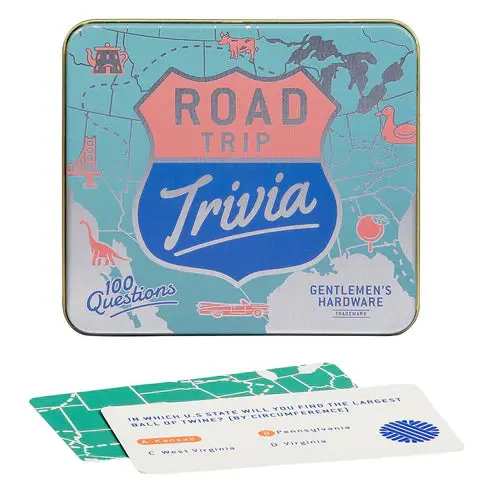 American Road Trip Trivia Game – Fun Travel Quiz