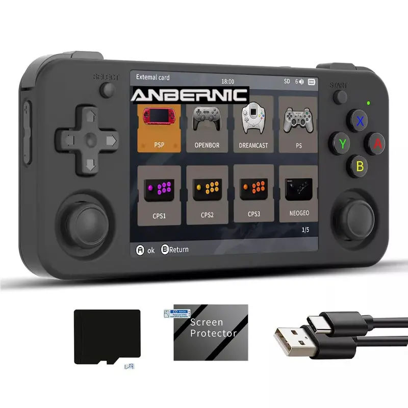 Anbernic RG35XX H Retro Game Emulator Handheld