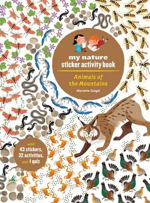 Animals of the Mountains Sticker Activity Book – Educational Nature-Themed Craft & Learning Tool