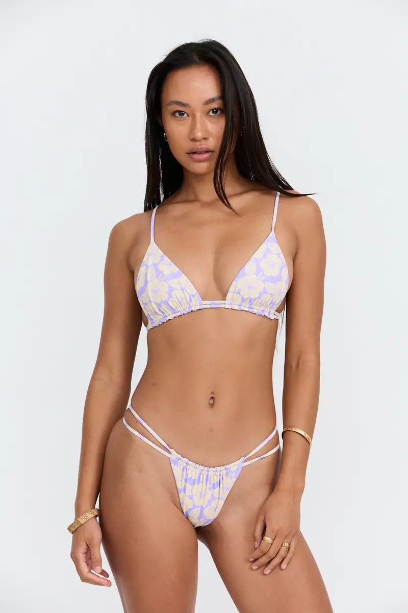Anini High-Waisted Bottom in Aokis Print