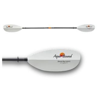 Aqua-Bound Manta Ray Hybrid 2-Piece Kayak Paddle with Posi-Lok™ Locking System