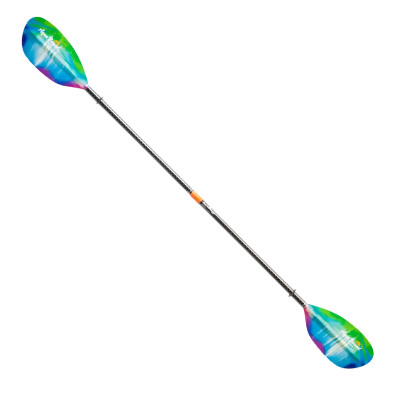 Aqua-Bound Whiskey 2-Piece Paddle – Fiberglass Blades, Carbon Shaft