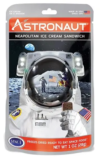 Astronaut Ice Cream Sandwich – Freeze-Dried Dessert Snack
