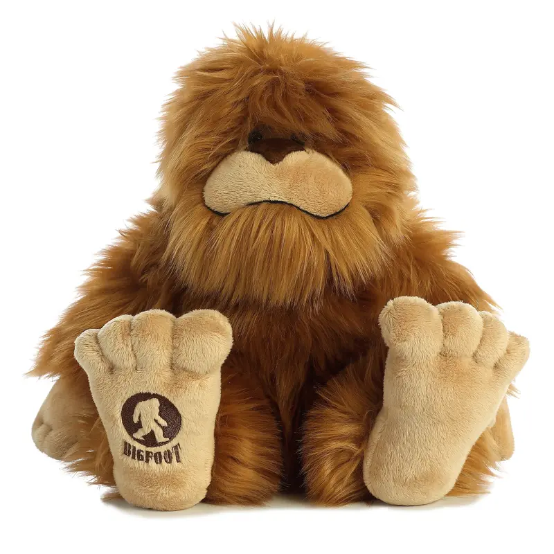 Aurora 12.5-Inch Big Foot Plush Figure – Soft Sculpture Collectible