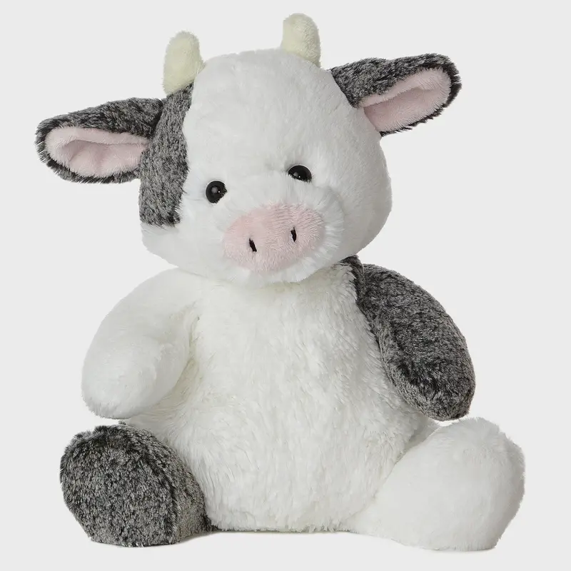 Aurora Miyoni 12-Inch Sweet & Softer Clementine Cow Stuffed Animal