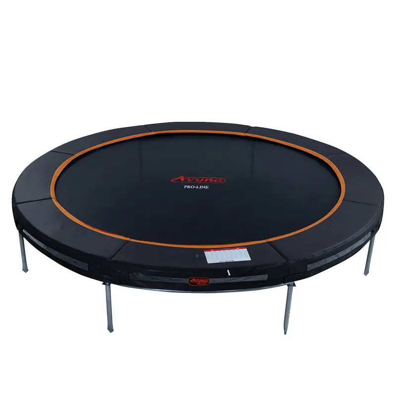 Avyna 430 cm In-Ground Trampoline – Black (No Enclosure)