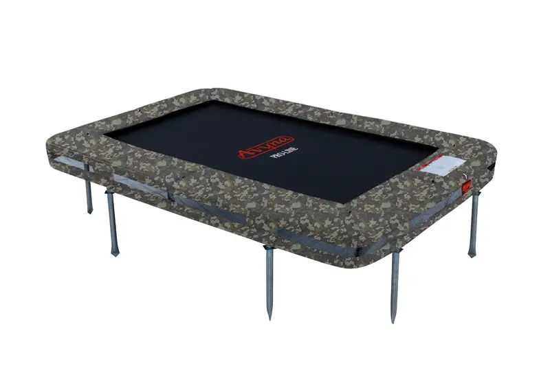 Avyna In-Ground Rectangular Trampoline 275×190 cm – Camo (No Net)