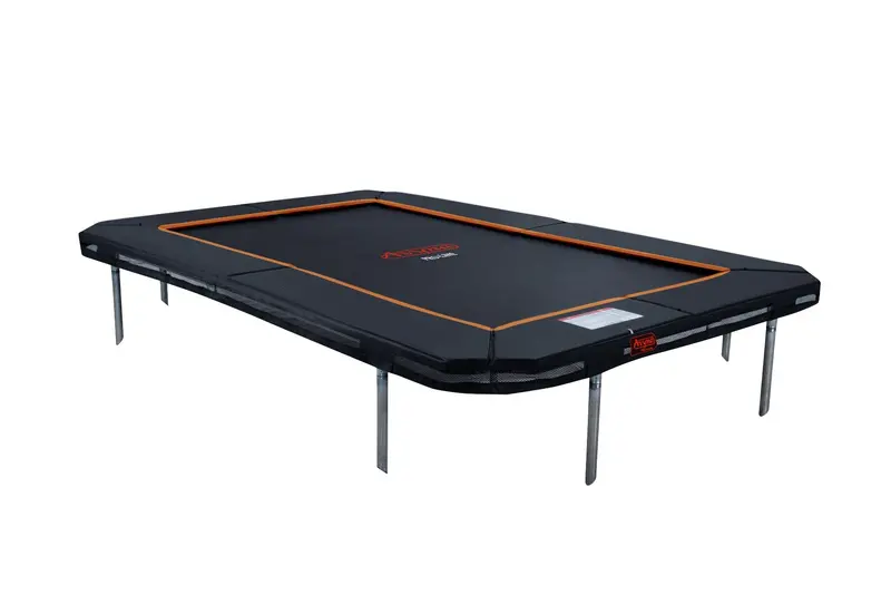 Avyna In-Ground Rectangular Trampoline 380×255 cm – Black (No Net)