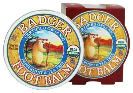 Badger Foot Balm – Soothing Natural Salve for Dry, Cracked Feet