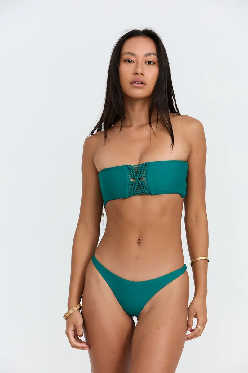 Bali Triangle Top in Lagoon Blue