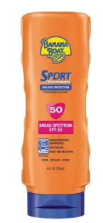 Banana Boat Sport Sunscreen Lotion SPF 30, 8 oz Bottle