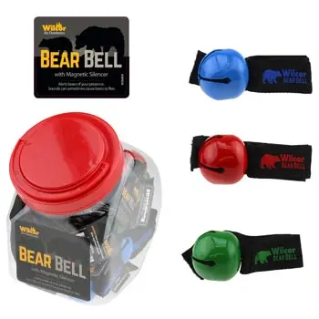 Bear Bells Assorted Pack – Jingle Bell Safety Accessories for Hiking & Wildlife Areas
