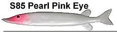 Bear Creek 10-Inch Pearl Pink Eye Pike Spearing Decoy (Single Unit)