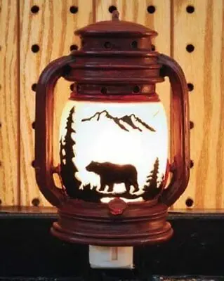 Bear-Themed Night Light Lantern