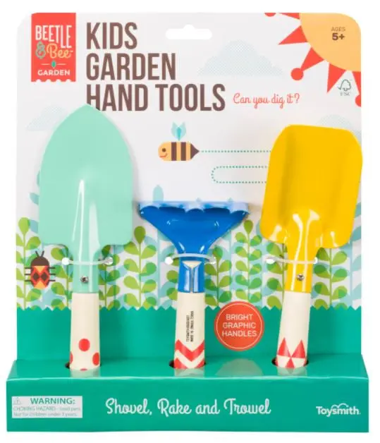 Beetle & Bee Kids’ Garden Tool Set