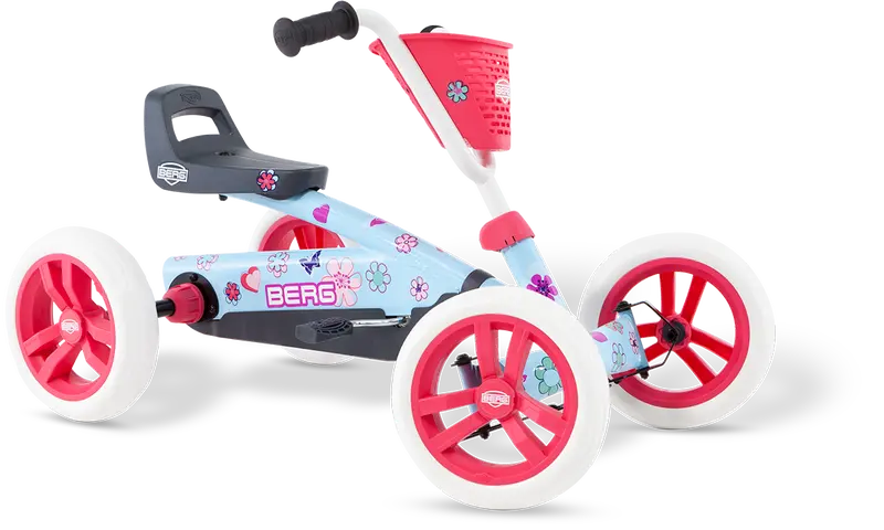 BERG Buzzy Bloom Kids’ Balance Bike – Pastel Design