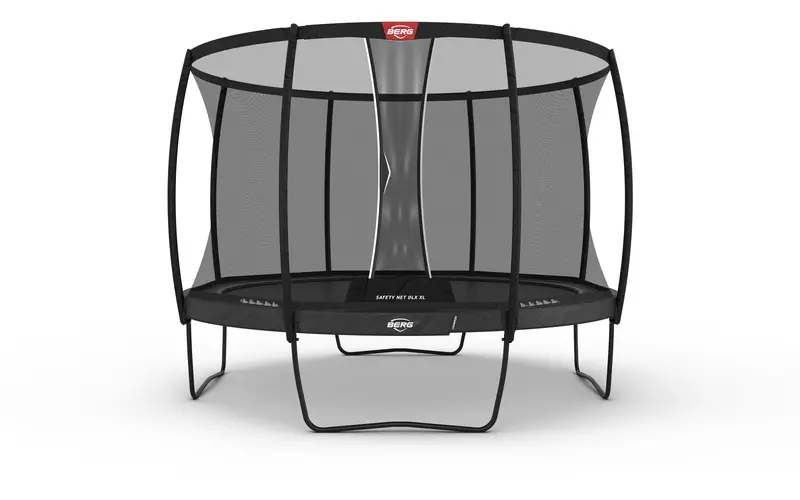 BERG Champion Regular Trampoline 430cm Grey with XL Deluxe Safety Enclosure