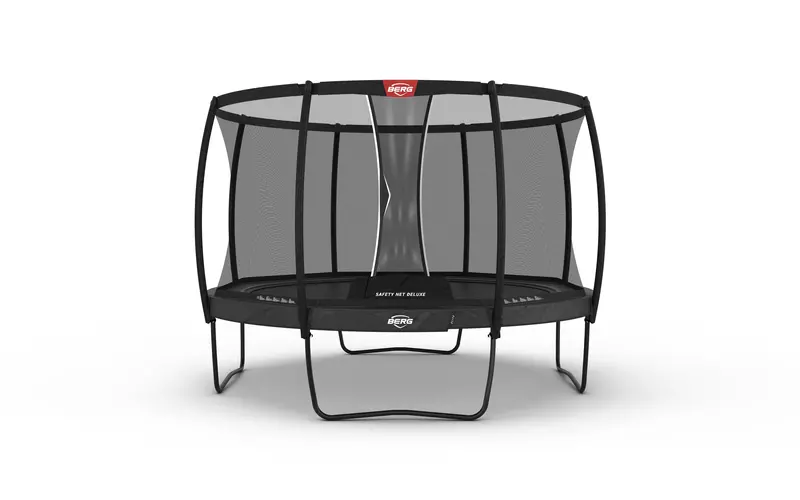 BERG Elite Regular 380 cm Trampoline with Deluxe Safety Net – Grey