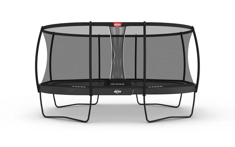 BERG Grand Champion Regular Trampoline 520 x 345 cm Grey with Deluxe Safety Net