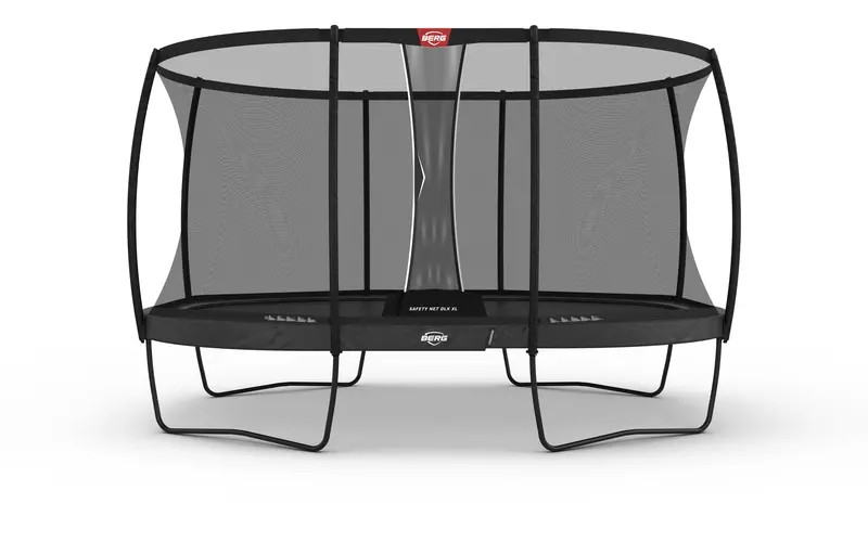 BERG Grand Champion Regular Trampoline 520 x 345 cm Grey with DLX XL Safety Net