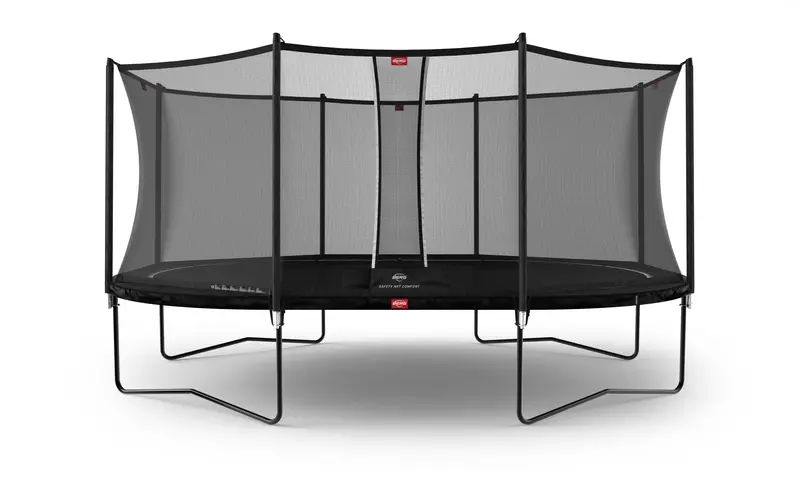 BERG Grand Favorit Regular Trampoline 520x345cm Black with Comfort Safety Net