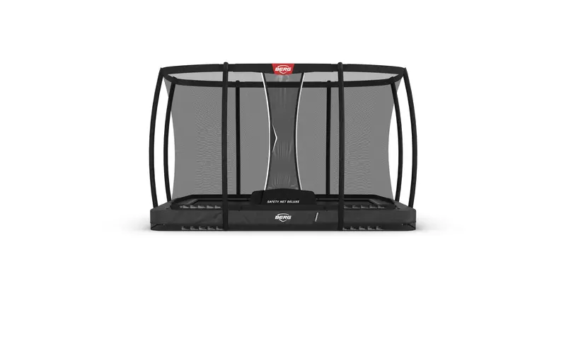 Berg Ultim Champion In-Ground Trampoline – 330cm Grey with Deluxe Safety Net