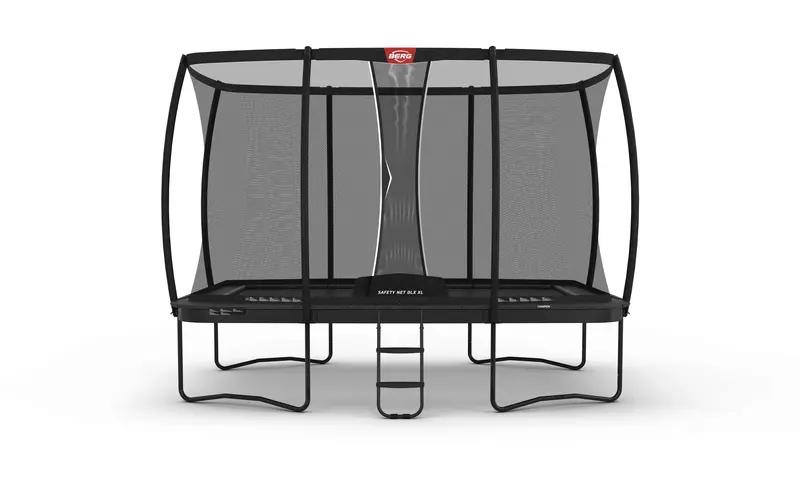 BERG Ultim Champion Regular Trampoline 410 cm Grey with DLX XL Safety Net