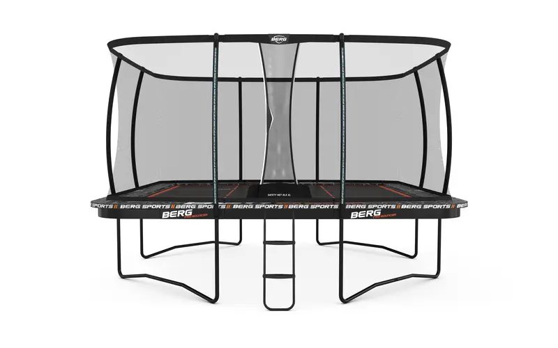 Berg Ultim Pro Bouncer Regular – 500 x 500 cm, Grey + XL Safety Net