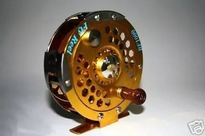 BF1000 Aluminum Fly Reel – Lightweight Trout Reel with Gold/Silver Finish