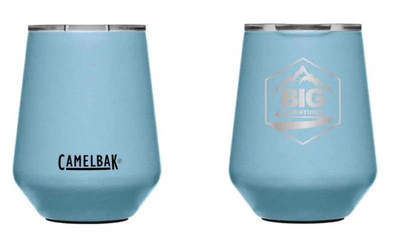 BIG Adventures Horizon 12 oz Insulated Stainless Steel Wine Tumbler