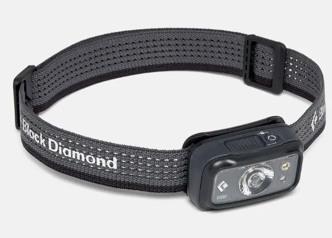 Black Diamond Cosmo 300 Lumen Headlamp with Red Night Vision